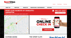Desktop Screenshot of haircutmenarboretumcharlottenc.com