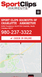 Mobile Screenshot of haircutmenarboretumcharlottenc.com